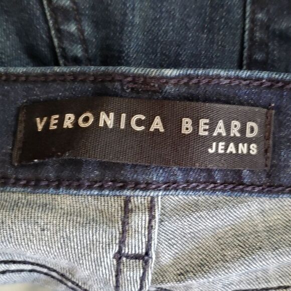 Veronica Beard Carolyn 10" Baby Boot Blue Jeans Size 28 - Picture 6 of 12